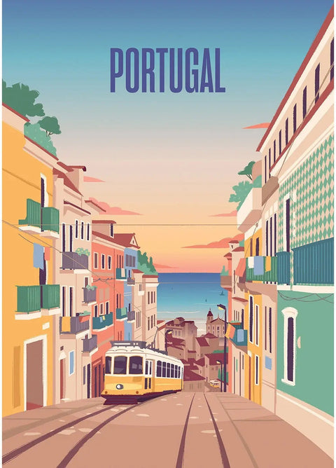 Artwork: Escape Portugal - 500 Piece Jigsaw Puzzle (Hachette)