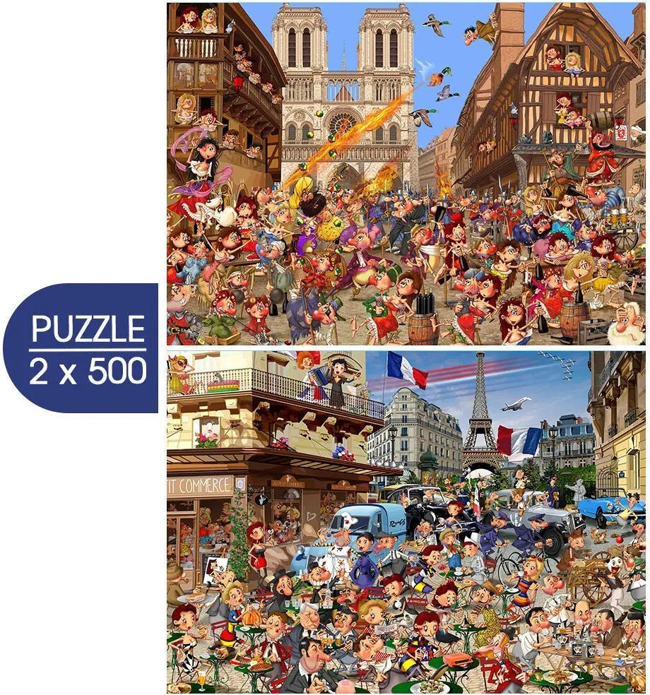 Artwork: The Art of François Ruyer - 500 Piece Jigsaw Puzzle (Grafika)
