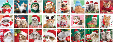 Artwork: Advent Calendar: Christmas Whiskers – Jigsaw Puzzle (Eurographics)