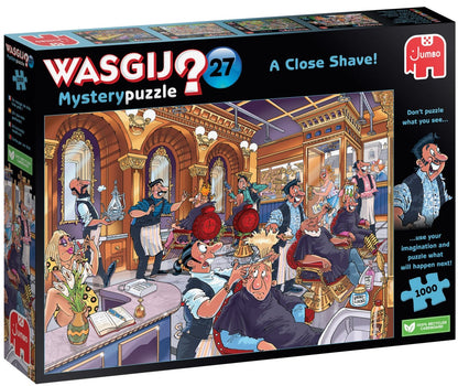 Wasgij Mystery 27 - A Close Shave! - 1000 Piece Jigsaw Puzzle