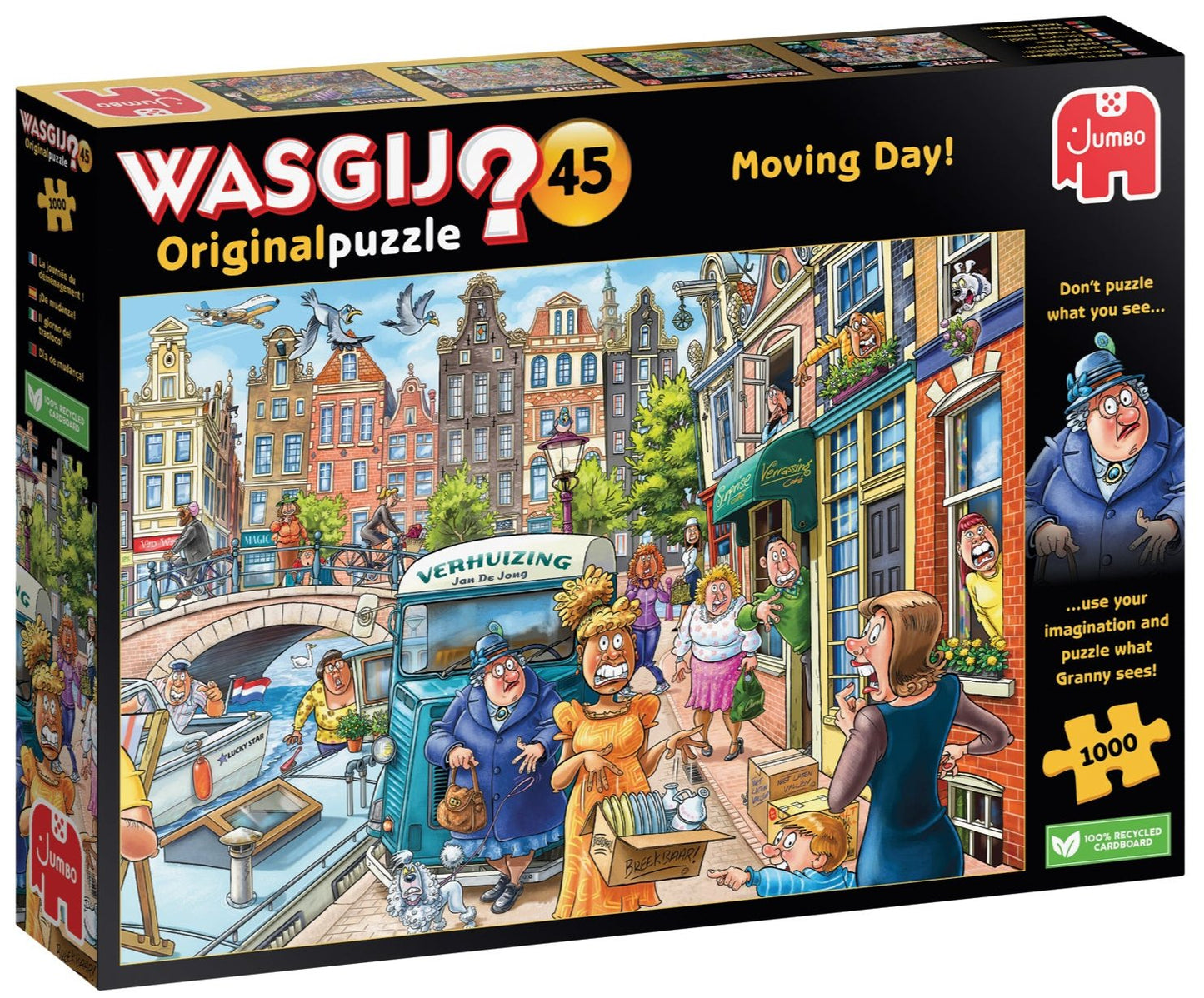 Wasgij Original 45 Moving Day - 1000 Piece Jigsaw Puzzle – 🧩 Puzzles Galore