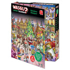 Wasgij Advent Calendar 2025: Reindeer Rumpus! – 24 x 54 Piece Jigsaw Puzzles (Wasgij)