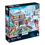 Box, turned right: Winter Walk – 500 XL Piece Jigsaw Puzzle (House of Puzzles)