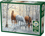 Winter Trio – 1000 Piece Jigsaw Puzzle (Cobble Hill)