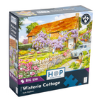 Box, turned right: Wisteria Cottage – 250 Piece Jigsaw Puzzle (House of Puzzles)