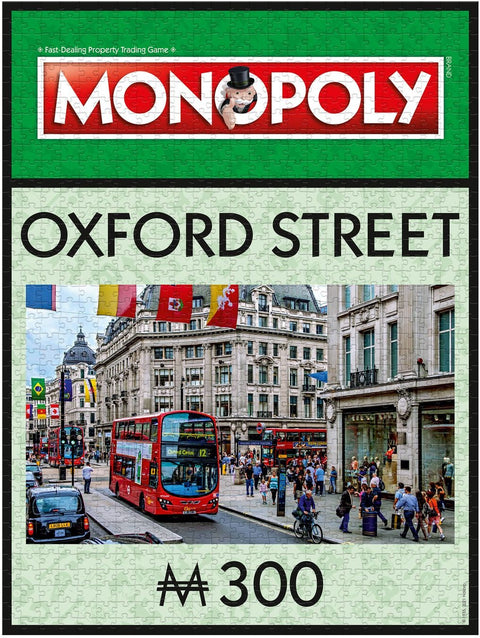 Artwork: Oxford Street Monopoly – 1000 Piece Jigsaw Puzzle (Monopoly)