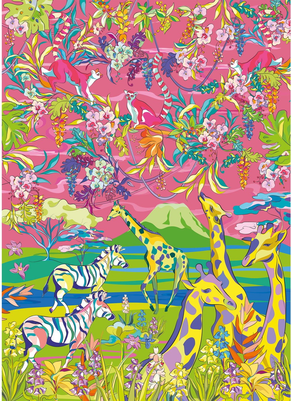 Artwork: Wild Savannah by House of Turnowsky - 1000 Piece Jigsaw Puzzle (Gibsons)