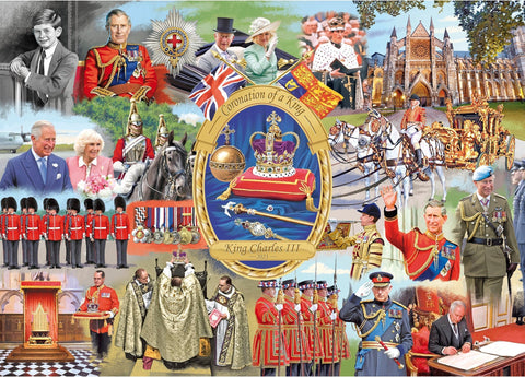 Artwork: Coronation of a King – 1000 Piece Jigsaw Puzzle (Gibsons)