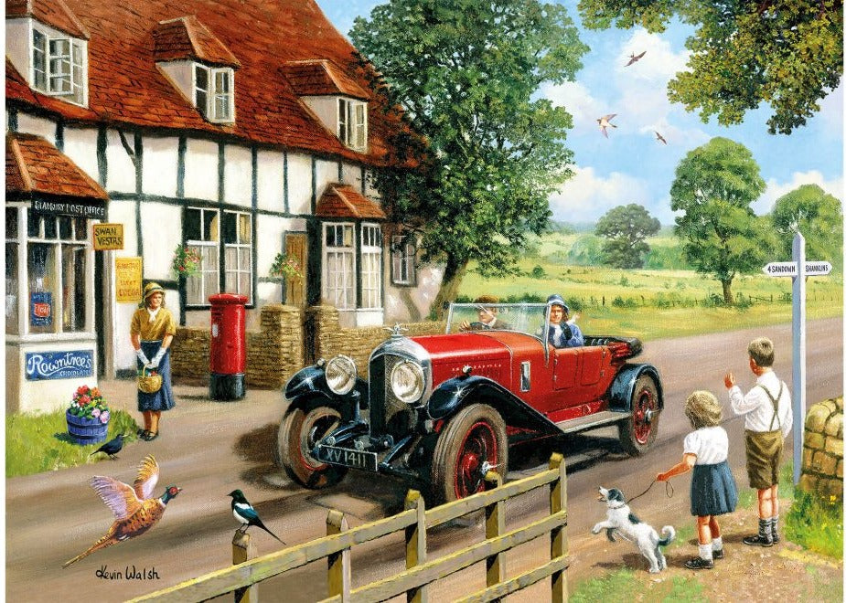 Artwork: Out In The Country by Kevin Walsh – 1000 Piece Jigsaw Puzzle (Kidicraft)