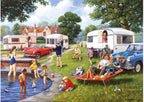 Artwork: Caravan Holiday by Kevin Walsh – 1000 Piece Jigsaw Puzzle (Kidicraft)