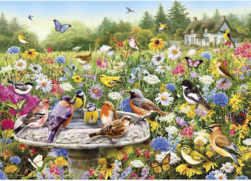 Artwork: The Secret Garden – 1000 Piece Jigsaw Puzzle (Gibsons)
