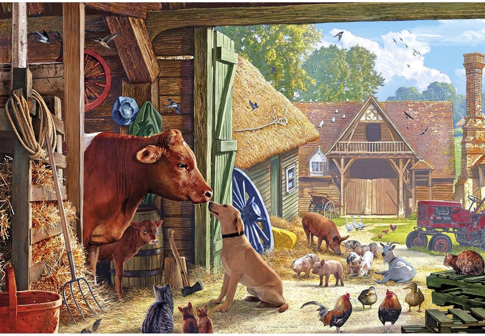 Artwork: Best Friends – 500 Piece Jigsaw Puzzle (Gibsons)