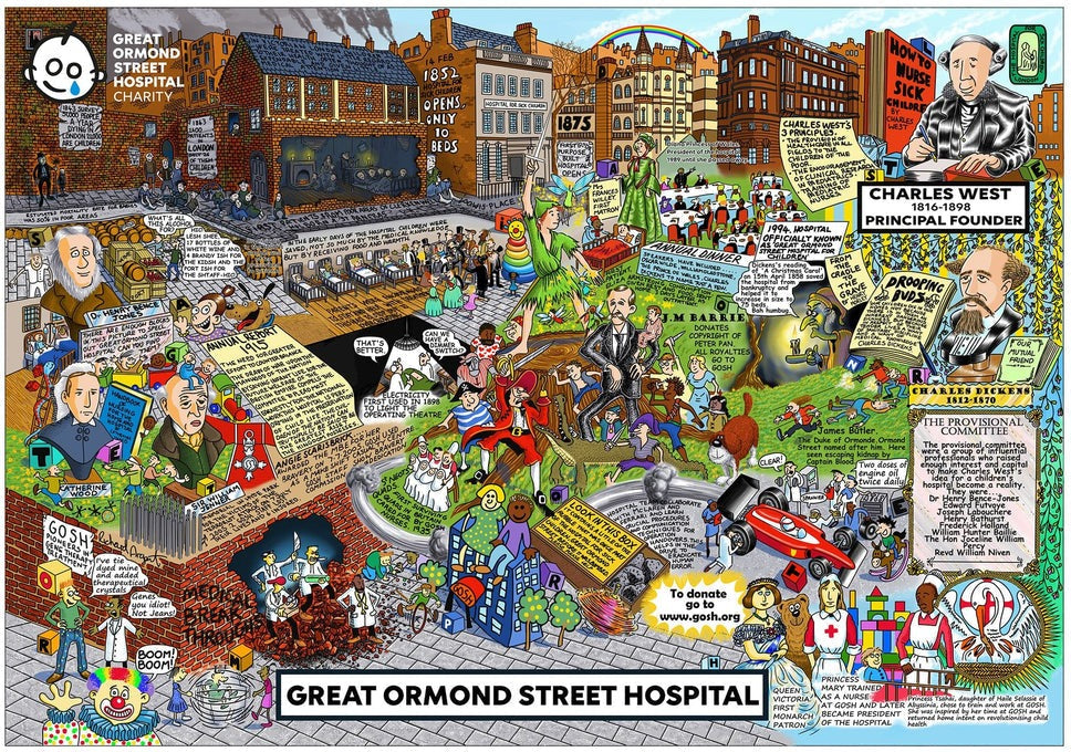 Artwork: Great Ormond Street Hospital – 1000 Piece Jigsaw Puzzle (Gibsons)