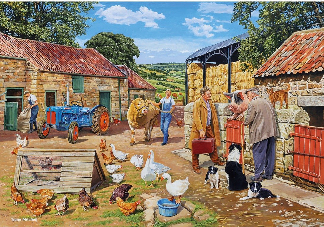 Artwork: Call the Vet – 4 x 500 Piece Jigsaw Puzzle (Gibsons)