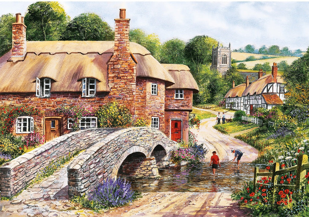 Artwork: Terry's Waterways – 4 x 500 Piece Jigsaw Puzzle (Gibsons)