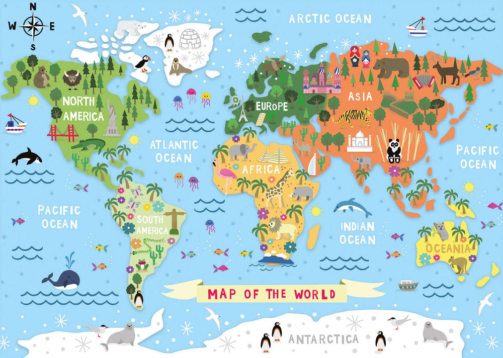 Artwork: It's a Big Words – 24 Piece Jigsaw Puzzle (Gibsons)