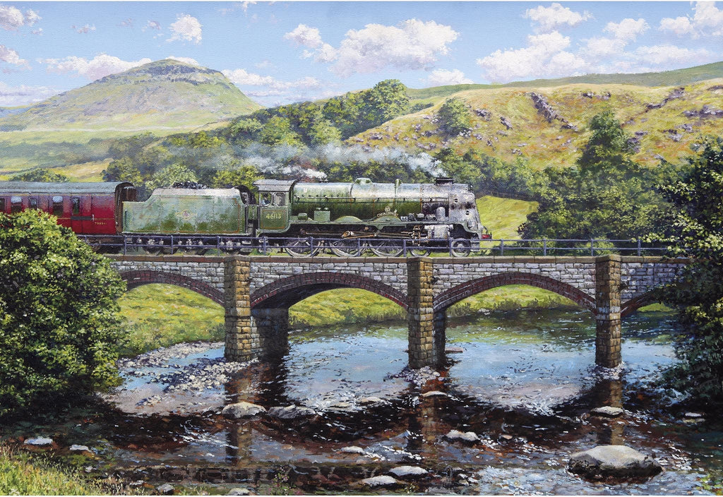 Artwork: Crossing the Ribble – 500 Piece Jigsaw Puzzle (Gibsons)