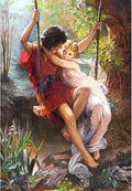 Artwork: Spring by Pierre-Auguste Cot – 1000 Piece Jigsaw Puzzle (Castorland)