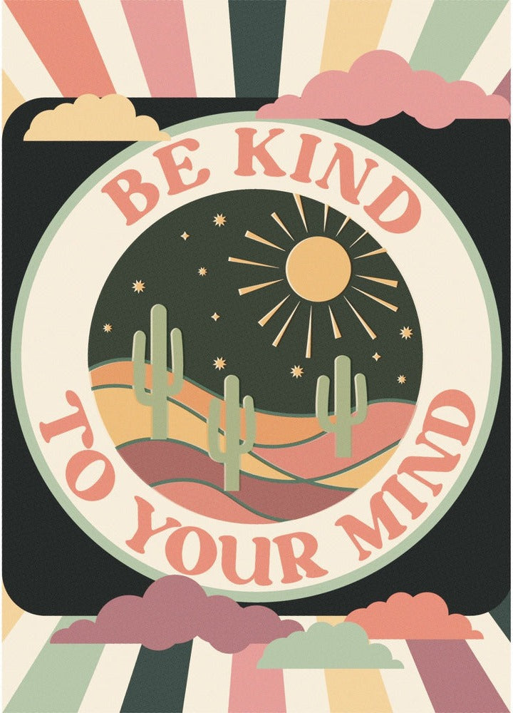 Artwork: Be Kind to Your Mind – 500 Piece Jigsaw Puzzle (Gibsons)