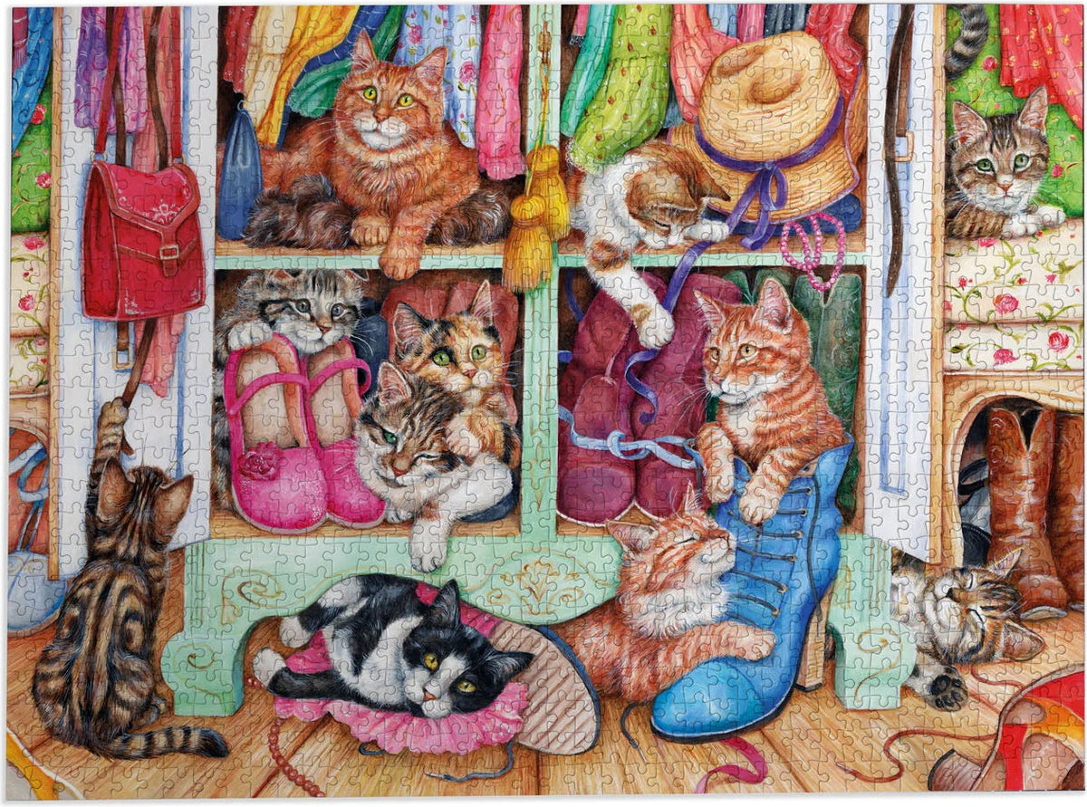 Artwork: Puss in Boots by Debbie Cook - 1000 Piece Jigsaw Puzzle (Gibsons)