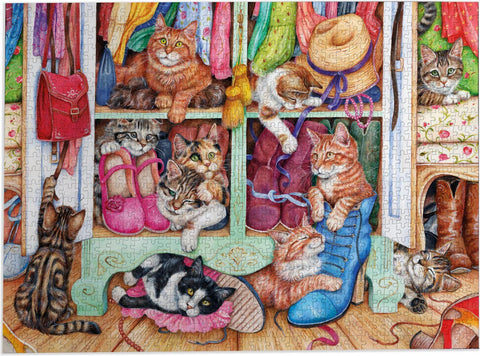 Artwork: Puss in Boots by Debbie Cook - 1000 Piece Jigsaw Puzzle (Gibsons)