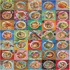 Artwork: Noodles for Lunch – 500 Piece Jigsaw Puzzle (Galison)