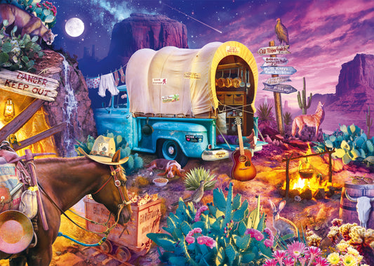 ** Pre-Order ** Schmidt - A Charming Wild West Campout  - 1000 Piece