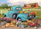 Flower Truck - 1000 Piece Jigsaw Puzzle (Cobble Hill)