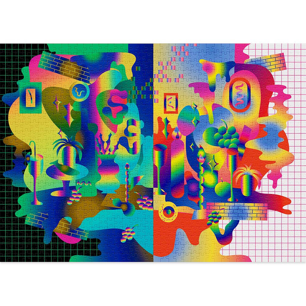 Chromatic – 1000 Piece Jigsaw Puzzle (Cloudberries)