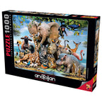 Box, turned left: Africa Smile – 1000 Piece Jigsaw Puzzle (Anatolian)
