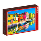 A Break in Burano, Italy - 1000 Piece Jigsaw Puzzle (Alipson)
