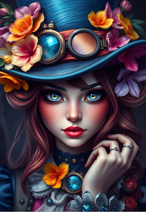 A Lady in a Hat - 1000 Piece Jigsaw Puzzle (Alipson)