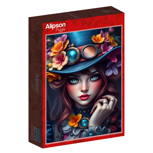 A Lady in a Hat - 1000 Piece Jigsaw Puzzle (Alipson)
