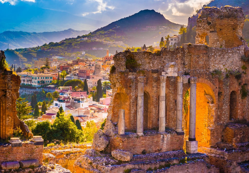 Ancient Theatre of Taormina - 1000 Piece Jigsaw Puzzle (Alipson)