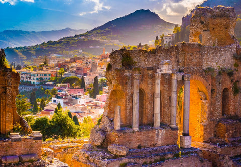 Ancient Theatre of Taormina - 1000 Piece Jigsaw Puzzle (Alipson)