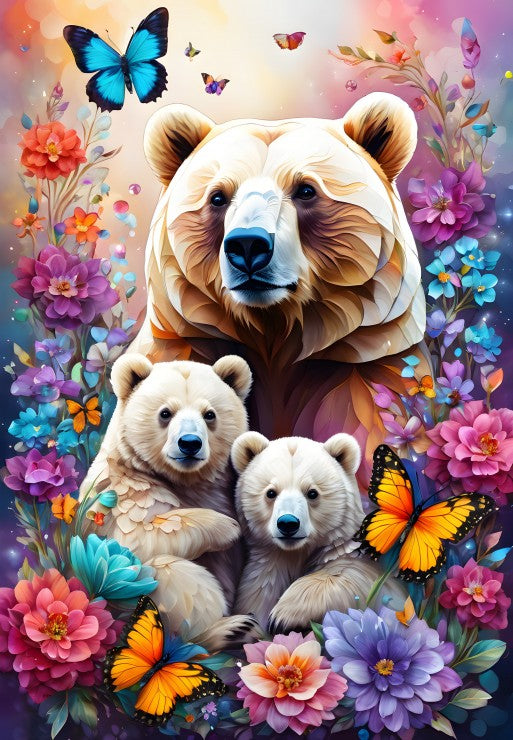 Alipson - Bears - Maternal Love Collection - 1000 Piece Jigsaw Puzzle