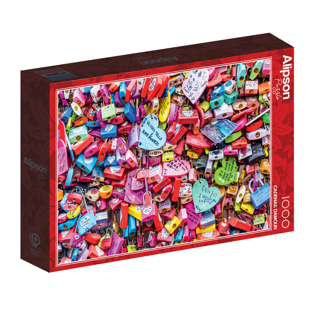 Love padlocks – 1000 Piece Jigsaw Puzzle (Alipson)
