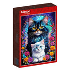 Cats: Maternal Love Collection – 1000 Piece Jigsaw Puzzle (Alipson)