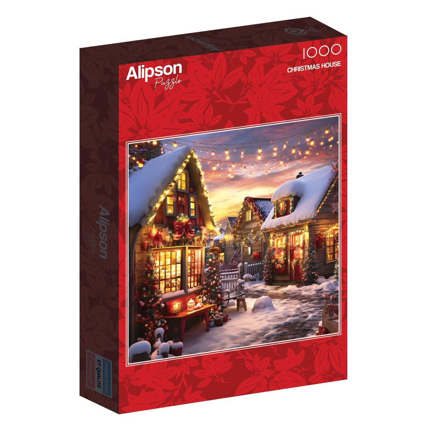 Alipson - Christmas House - 1000 Piece Jigsaw Puzzle