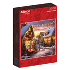 Christmas House – 1000 Piece Jigsaw Puzzle (Alipson)