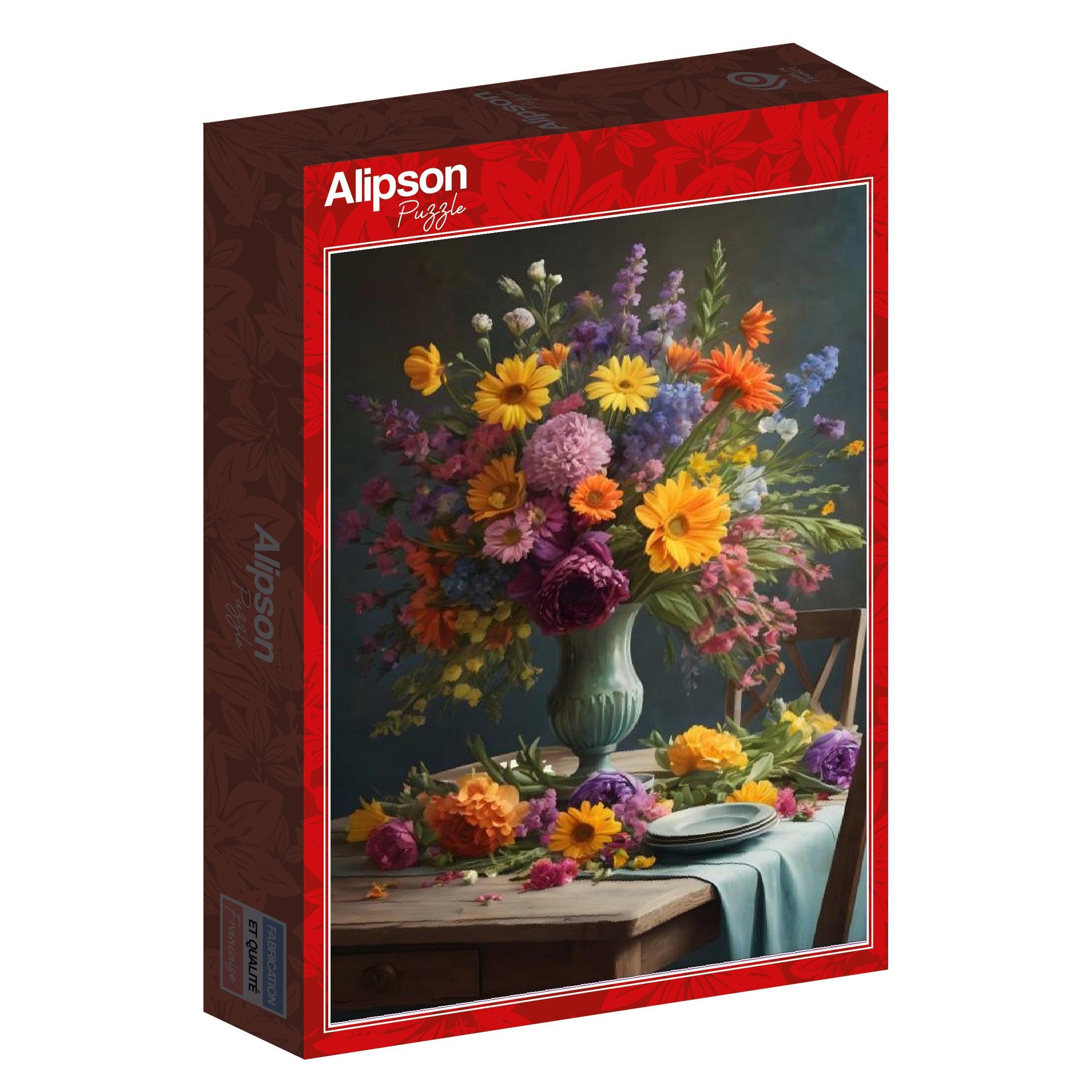 Flower Bouquet – 1000 Piece Jigsaw Puzzle (Alipson)