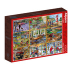 For All Seasons – 1000 Piece Jigsaw Puzzle (Alipson)