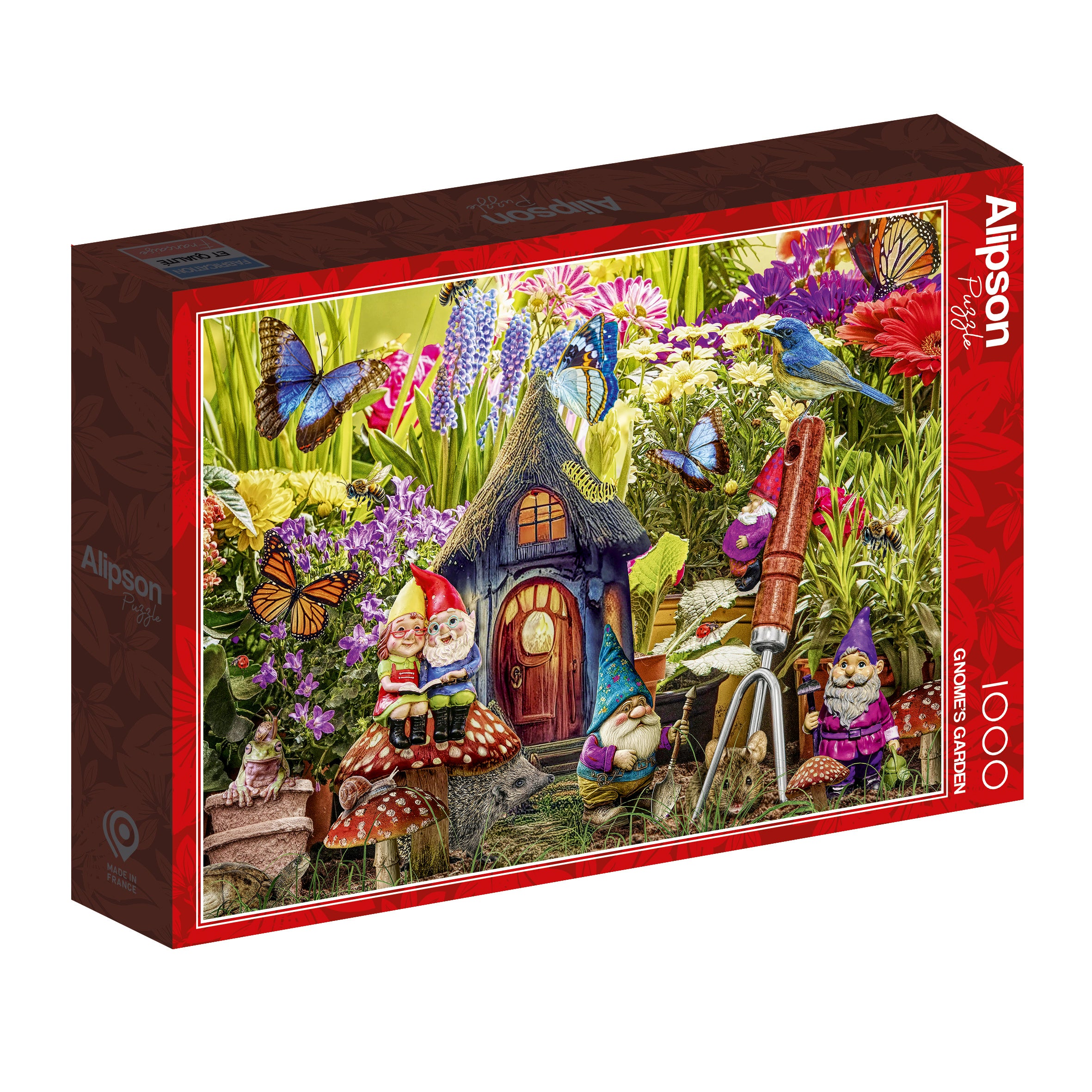Gnome's Garden – 1000 Piece Jigsaw Puzzle (Alipson)