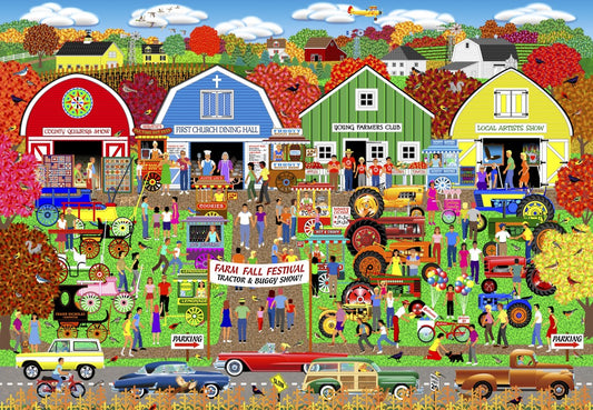 Alipson - Harvest Festival - 1000 Piece Jigsaw Puzzle