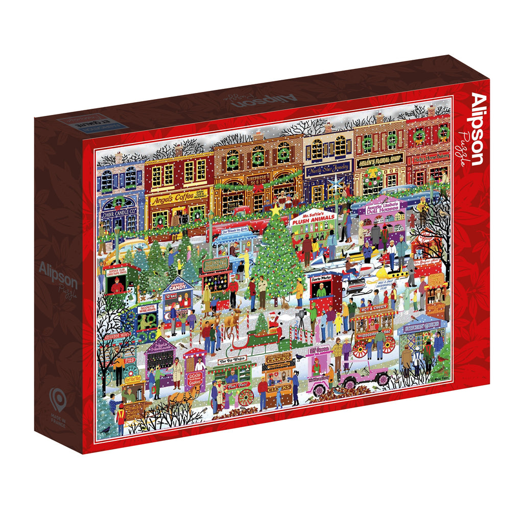 Kris Kringle Market - 1000 Piece Jigsaw Puzzle (Alipson)