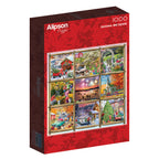 Seasonal Nine Square – 1000 Piece Jigsaw Puzzle (Alipson)