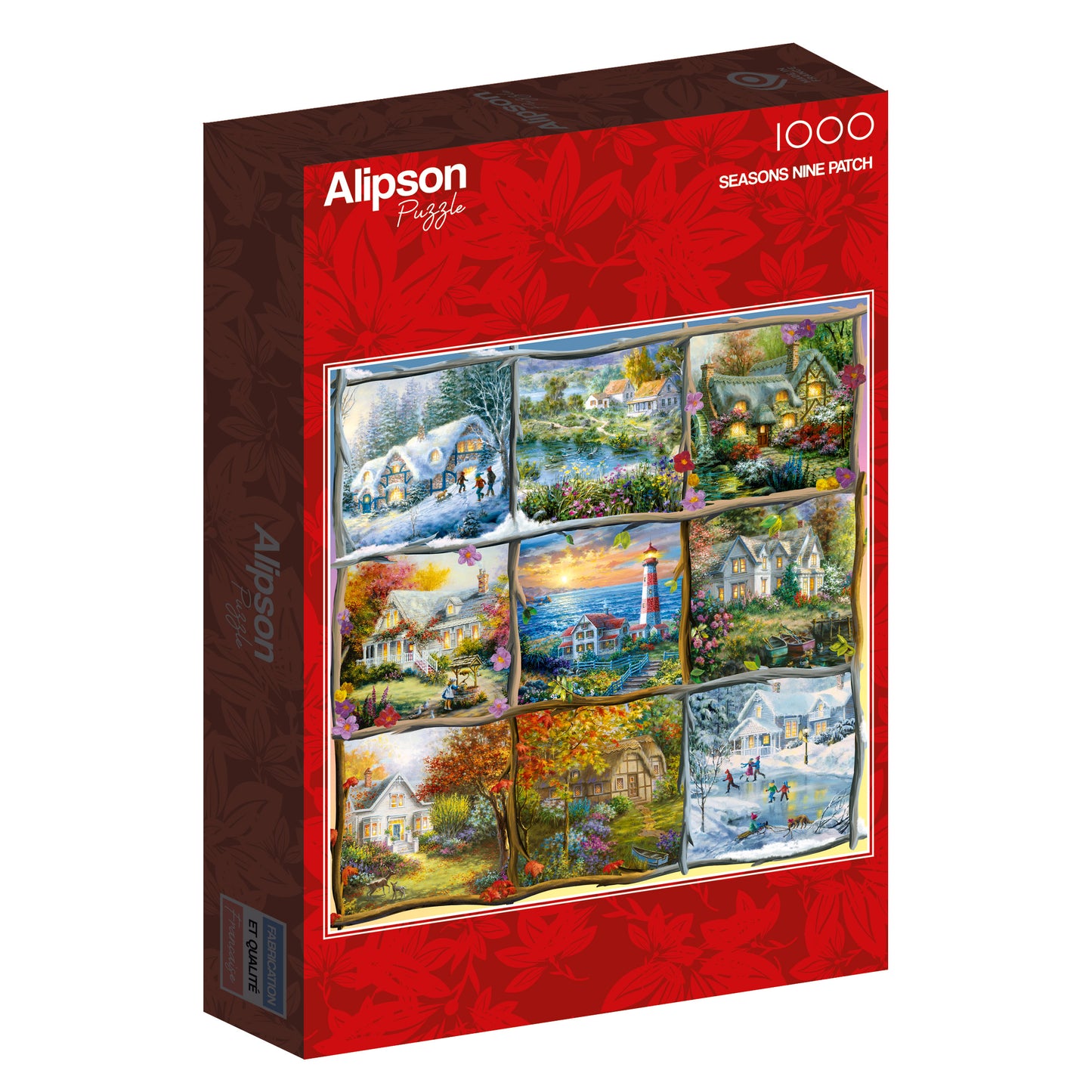 Alipson - Seasons Nine Patch - 1000 Piece Jigsaw Puzzle