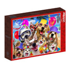 Selfie Beach Party - 1000 Piece Jigsaw Puzzle (Alipson)