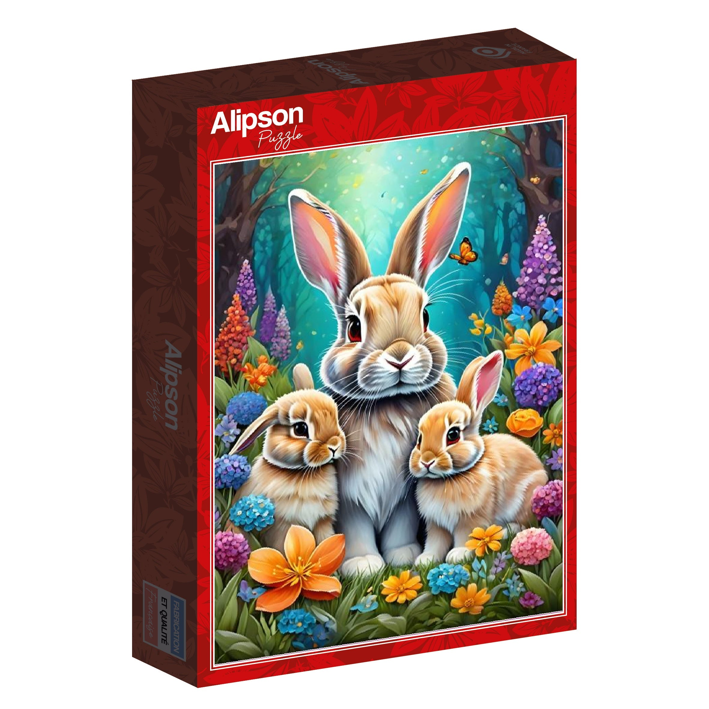 Spring Bunnies - 1000 Piece Jigsaw Puzzle (Alipson)
