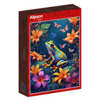 The Frog and the Butterfly Ball - 1000 Piece Jigsaw Puzzle (Alipson)